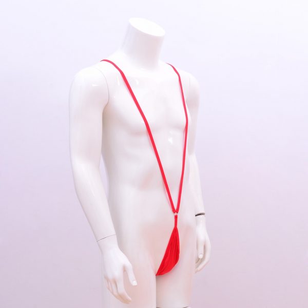 Men s V Sling Stretch Mankini Underwear Borat Swimsuits Suspender Bodysuit Sexy Y shaped mankini swimsuit - Mankini Store
