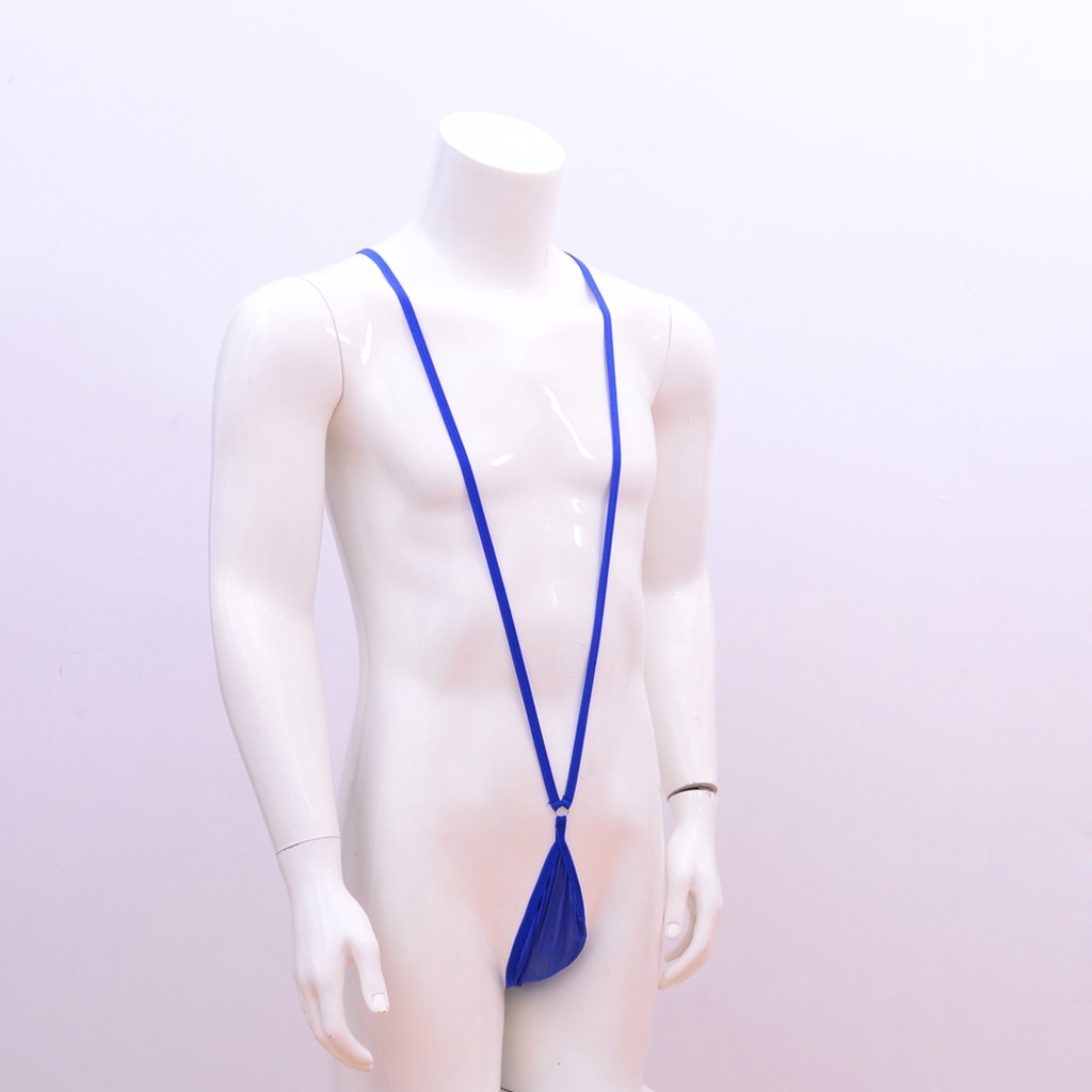 Men's V Sling Stretch Mankini Underwear Borat Swimsuits Suspender Bodysuit Sexy Y-shaped mankini swimsuit thong Exotic underwear