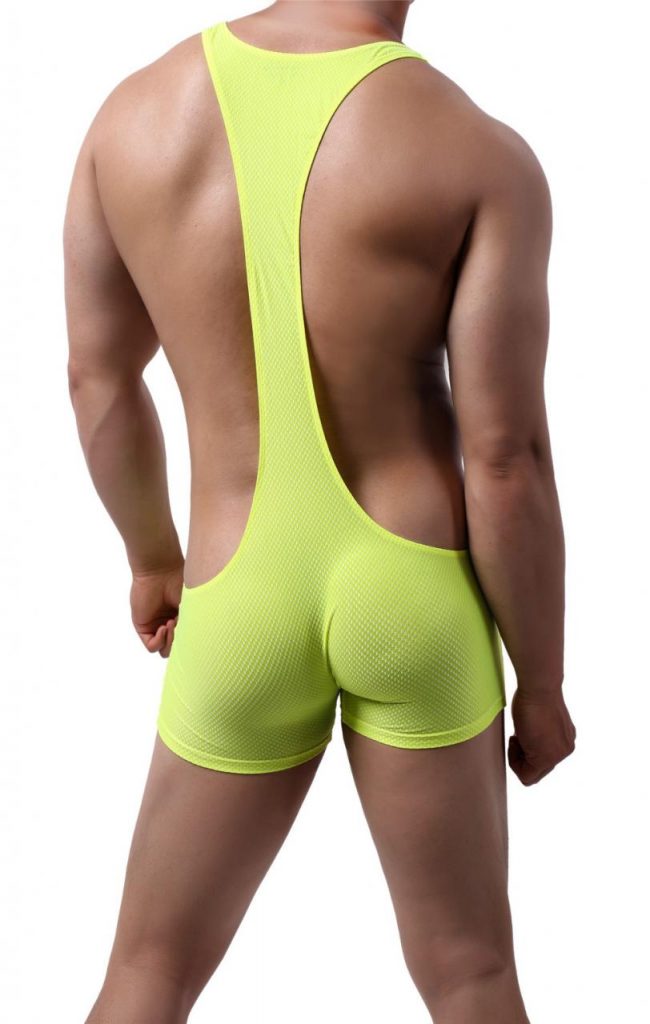 Sexy Men Undershirts Shorts Leotard Sports Fitness Shaperwear Wrestling Singlet Jumpsuits Underwear Mankini Suspender Bodysuits