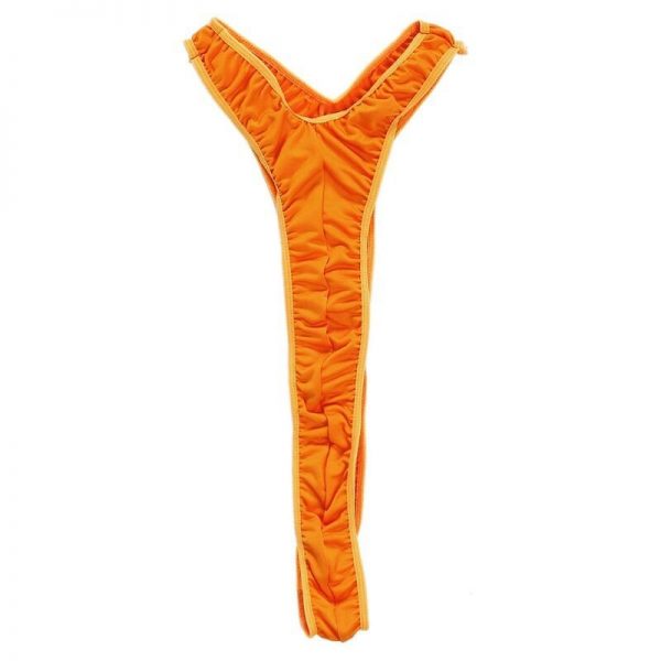 68UD Men Sexy Gay Suspender Underwear Halter Mankini Thong Solid Color Leopard Singlet Leotard Bodysuit Lingerie 3 - Mankini Store
