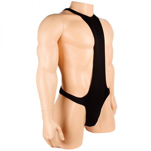 Male Sexy Lingerie Jockstraps Teddies Stretchy Swimsuit Jumpsuit Men Gay Mankini Erotic Underwear Beach Thong Leotard 4 - Mankini Store