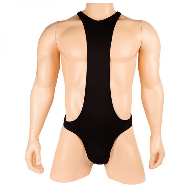 Male Sexy Lingerie Jockstraps Teddies Stretchy Swimsuit Jumpsuit Men Gay Mankini Erotic Underwear Beach Thong Leotard - Mankini Store