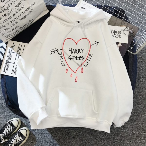 One Direction Harry Styles Fine Line Graphic Hoodie Women Louis Tomlinson Harajuku Funny Anime Sweatshirt Aesthetic - Mankini Store